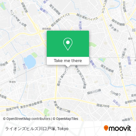 ライオンズヒルズ川口戸塚 map