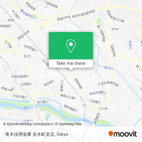 青木信用金庫 並木町支店 map