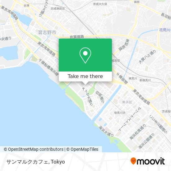 サンマルクカフェ map