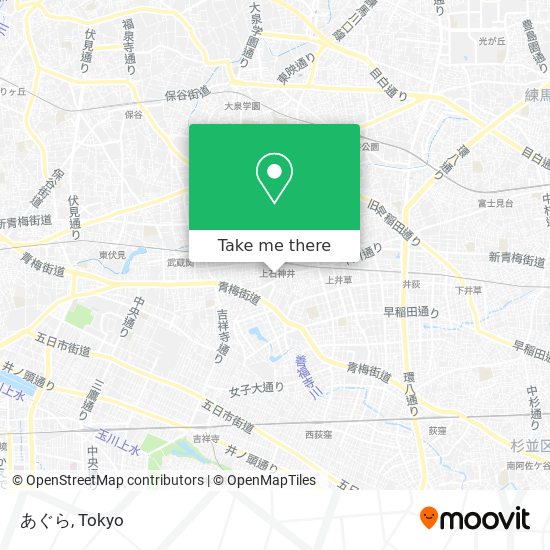 あぐら map