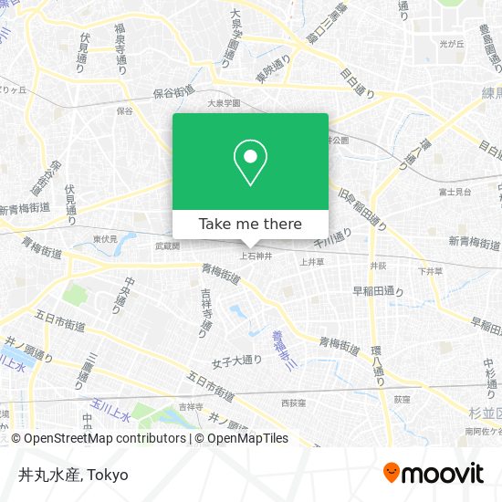 丼丸水産 map