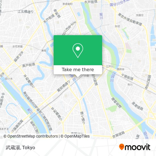 武蔵湯 map