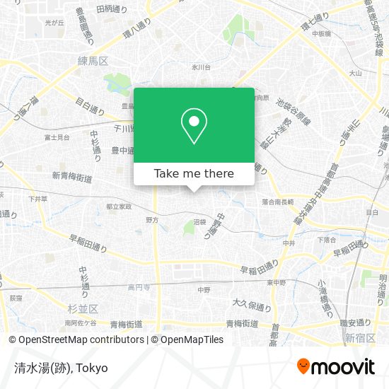 清水湯(跡) map