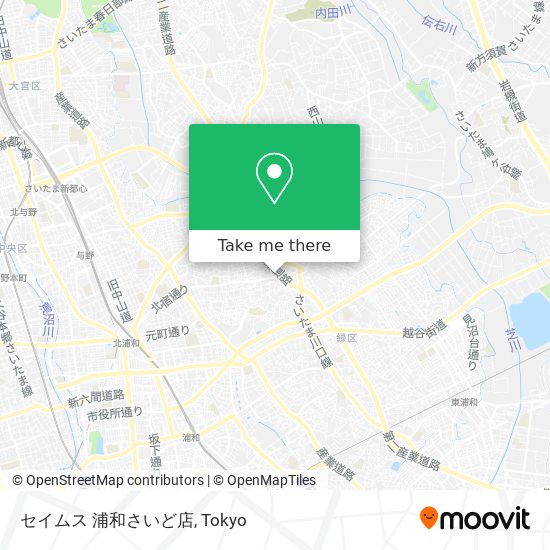 セイムス 浦和さいど店 map