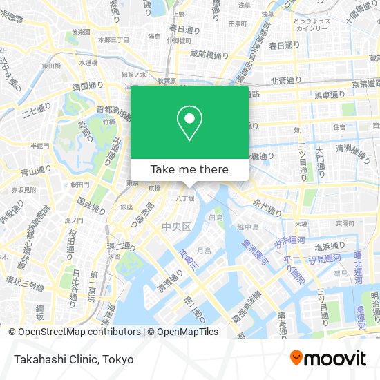 Takahashi Clinic map