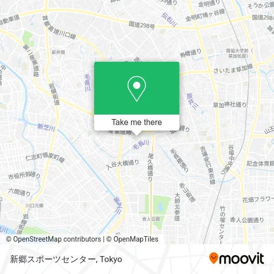 Shingo Sports Center map