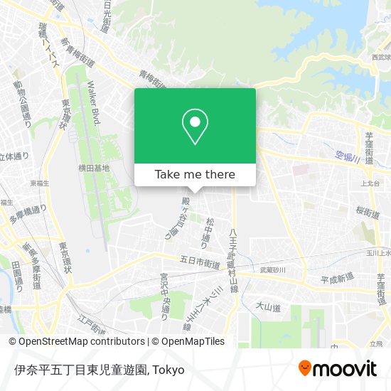 伊奈平五丁目東児童遊園 map