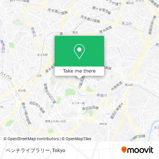 ベンチライブラリー map