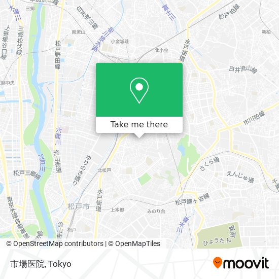 市場医院 map