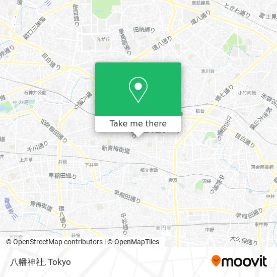 八幡神社 map