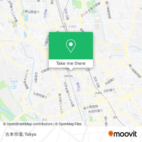 古本市場 map