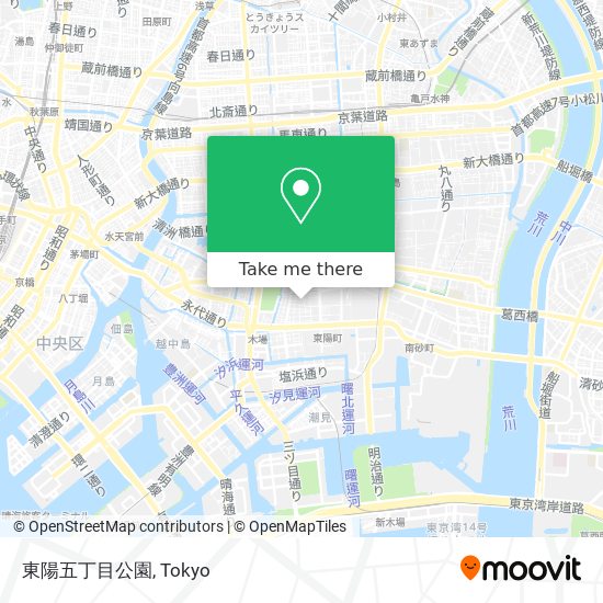 東陽五丁目公園 map