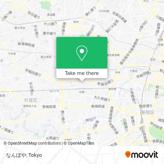 なんぼや map