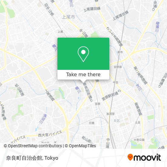 奈良町自治会館 map