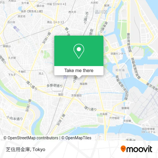 芝信用金庫 map