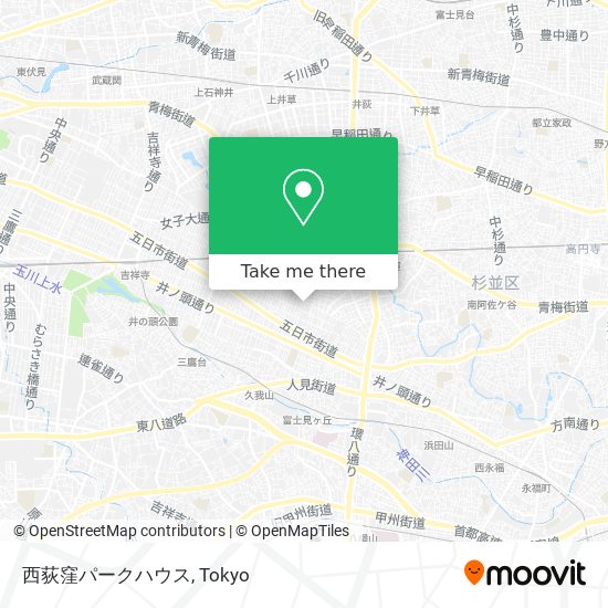 西荻窪パークハウス map