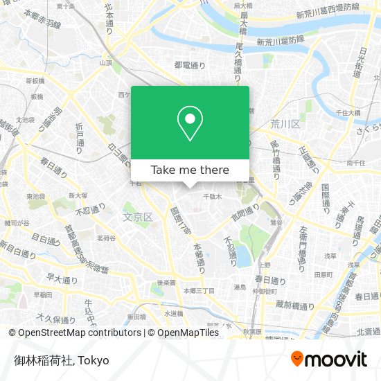 御林稲荷社 map