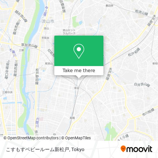 こすもすベビールーム新松戸 map