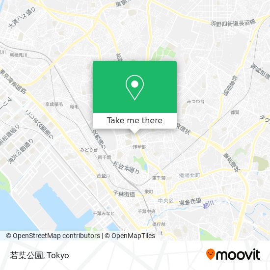 若葉公園 map