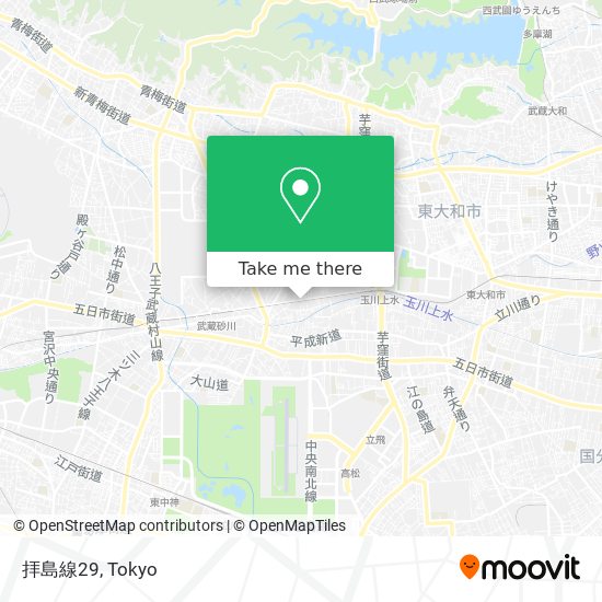 拝島線29 map