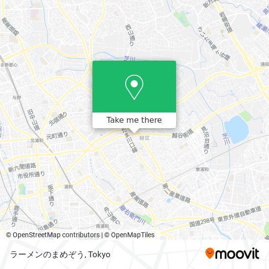 ラーメンのまめぞう map