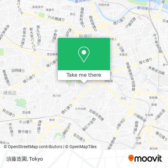 須藤造園 map