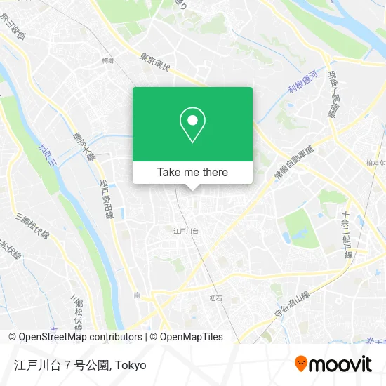 江戸川台７号公園 map
