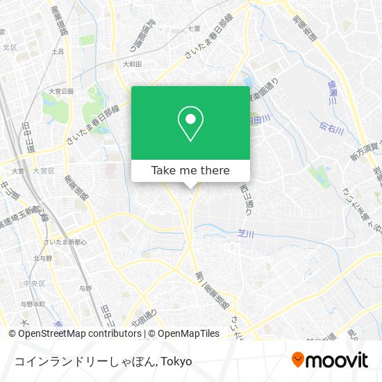 コインランドリーしゃぼん map