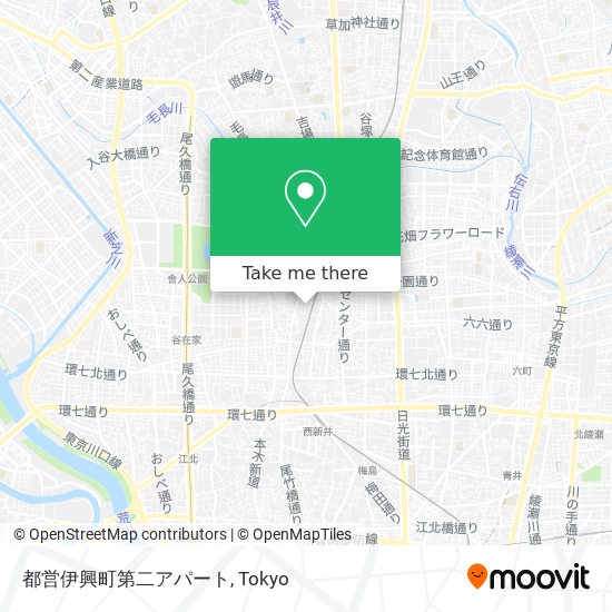 都営伊興町第二アパート map