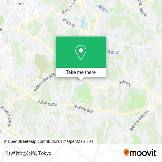 野呂団地公園 map