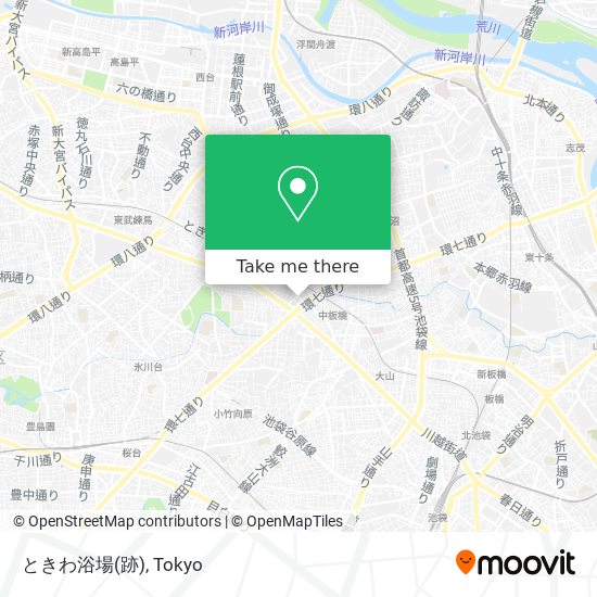 ときわ浴場(跡) map