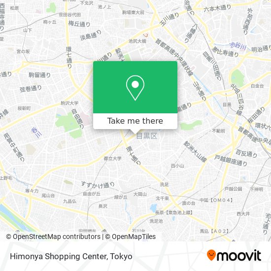 Himonya Shopping Center map