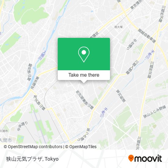 狭山元気プラザ map