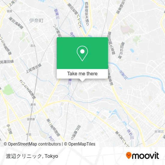 渡辺クリニック map