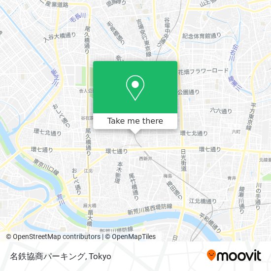 名鉄協商パーキング map