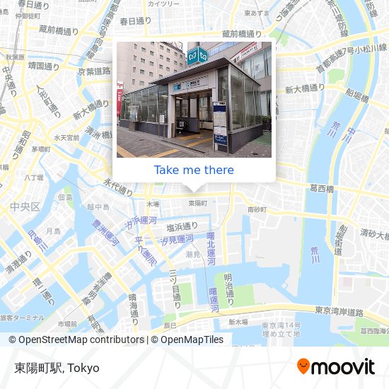 東陽町駅 map