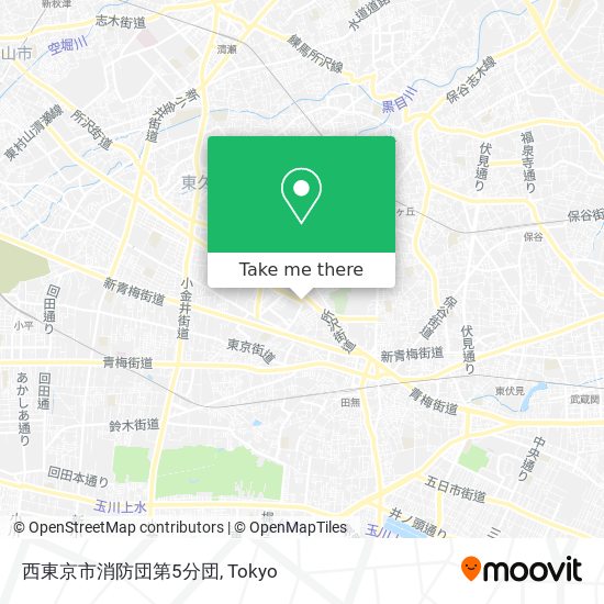 西東京市消防団第5分団 map