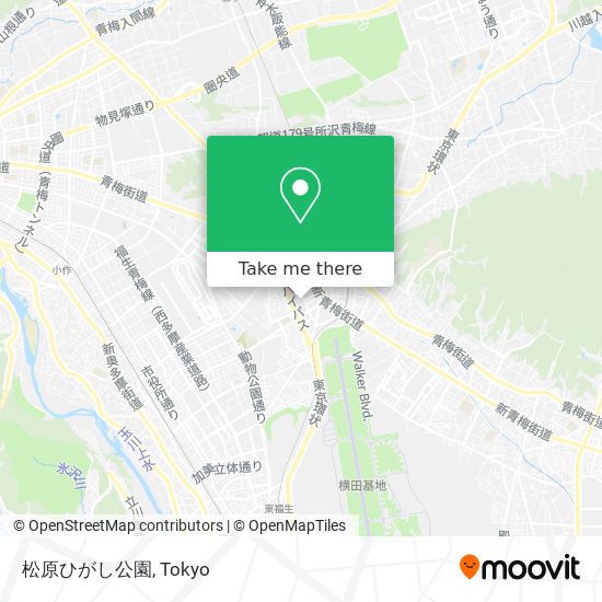 松原ひがし公園 map