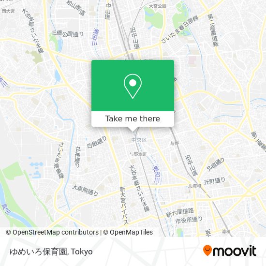 ゆめいろ保育園 map