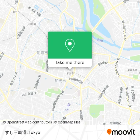 Sushi Misakiko map