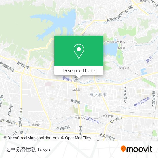 芝中分譲住宅 map