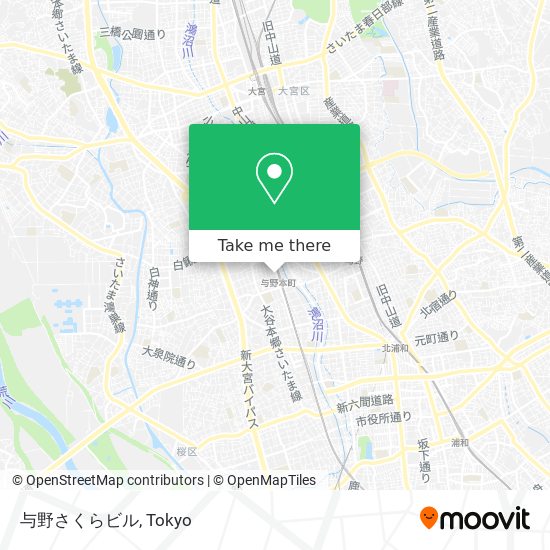 与野さくらビル map