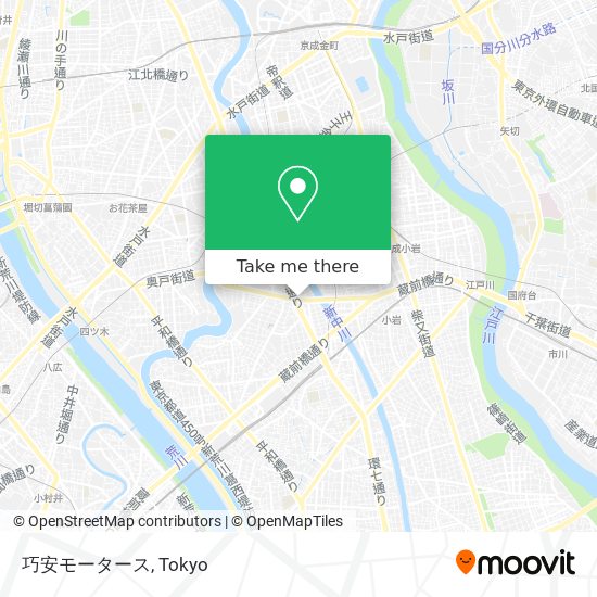 巧安モータース map