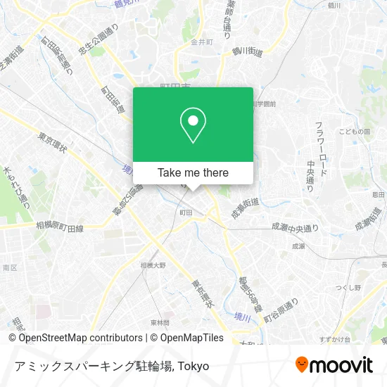 アミックスパーキング駐輪場 map