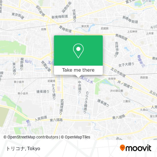 トリコナ map