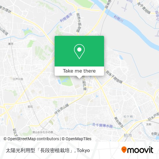 太陽光利用型「長段密植栽培」 map