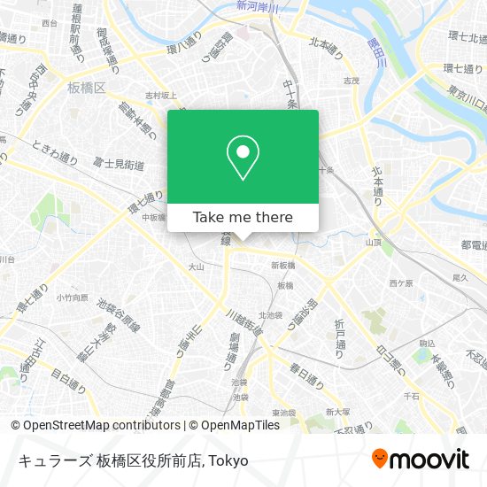 キュラーズ 板橋区役所前店 map