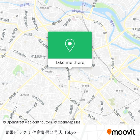 青果ビックリ 仲宿青果２号店 map