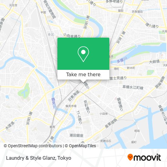 Laundry & Style Glanz map