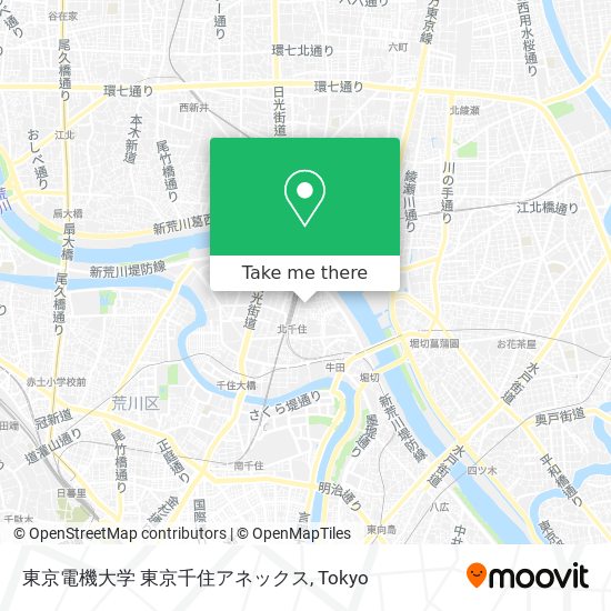 東京電機大学 東京千住アネックス map